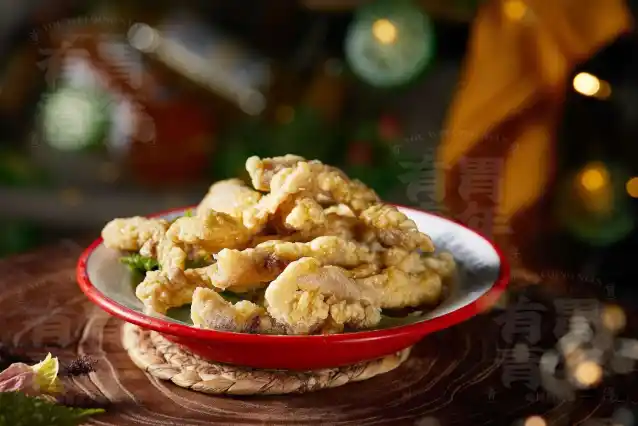 现炸酥肉
