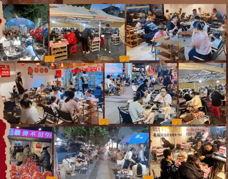 有胃青年地摊摊火锅人气怎么样？